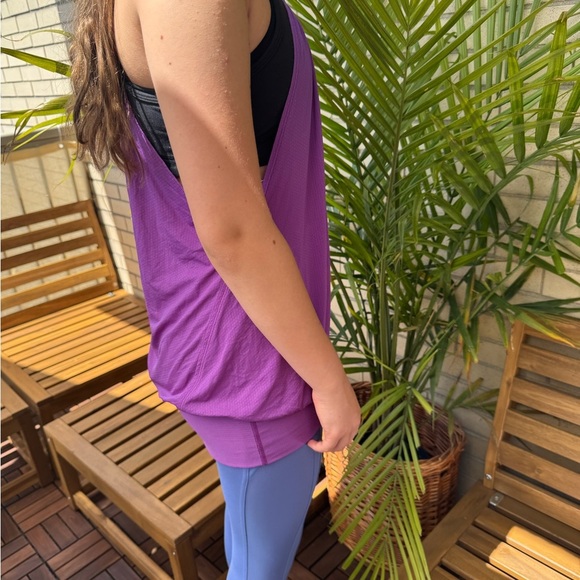lululemon athletica Purple Short Sleeve Top - Picture 3 of 6